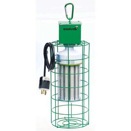 Southwire 200 Watt Corncob LED Job Site Light w/Steel Cage & 6FT Twistlock Cord TL200LEDWTL